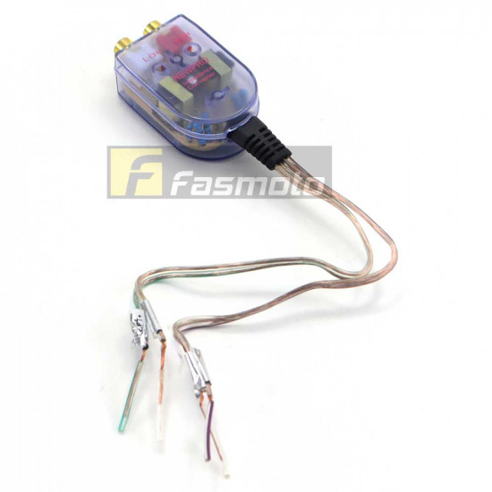 Newpro 2 Channel Adjustable High Low Impedance Convertor Line Out Converter Newpro 2 Channel Adjustable High Low Impedance Convertor Line Out Converter
