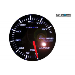 NRG High Performance Gauges Fuel Pressure Meter