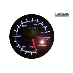 NRG High Performance Gauges Oil Pressure Meter