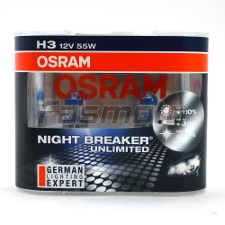 Osram Night Breaker Unlimited Halogen Bulb H3