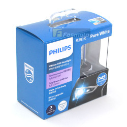 PHILIPS 42402WXX2 D4S 35W Ultinon HID 6000K Headlight Bulb 42V (1 Pair)