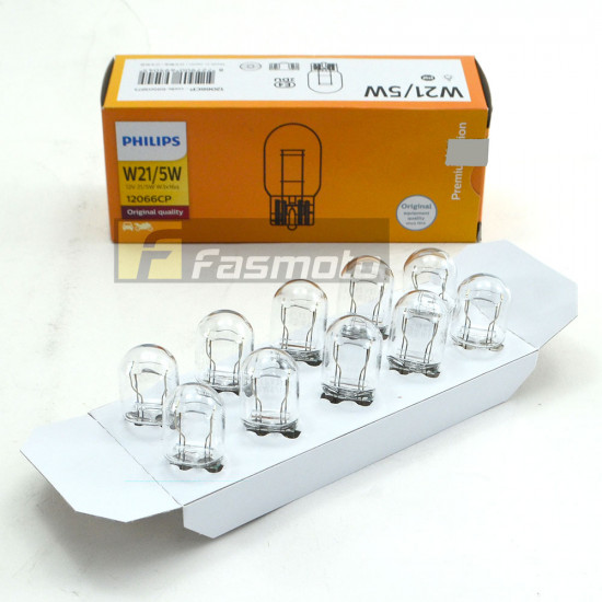 2 ampoules W21/5W T20 W3x16q 12V 21/5W