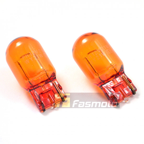 PHILIPS 12071CP WY21W Wedge 12V 21W W3x16d Single Filament Amber Bulb PHILIPS 12071CP WY21W Wedge 12V 21W W3x16d Single Filament Amber Bulb