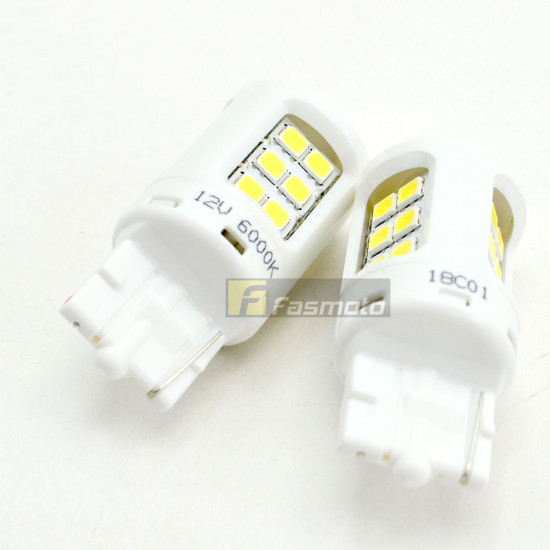 PHILIPS 11065ULWX2 T20 Ultinon LED White Bright Signalling 6000K 12V (1 Pair)