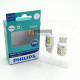 PHILIPS 11065ULWX2 T20 Ultinon LED White Bright Signalling 6000K 12V (1 Pair)