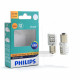 PHILIPS 11498ULAX2 S25 PY21W Ultinon LED Amber 12V Twin Pack