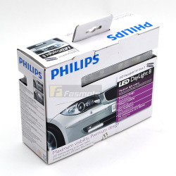 PHILIPS 12824WLEDX1 Daylight 8 DRL Daytime Running Lights 12V (1 Pair)