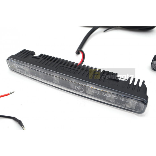 PHILIPS 12824WLEDX1 Daylight 8 DRL Daytime Running Lights 12V (1 Pair)