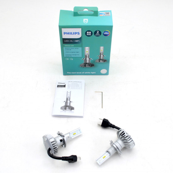 PHILIPS 11972ULX2 H7 Ultinon LED Head Light 6000K 12V (1 Pair)