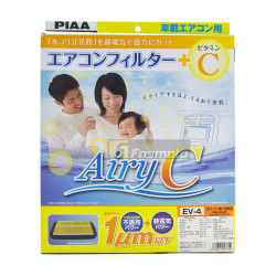 PIAA EV-4 Airy C Cabin Air Conditioner Filter for Select Japanese Car Makes