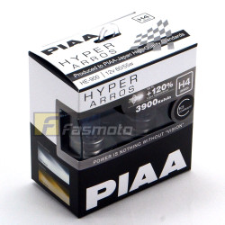 PIAA HE-900 3900K H4 9003 Hyper Arros Halogen Light Bulb 12V 60/55W Twin Pack