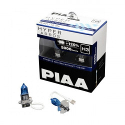 PIAA HE-921 5000K H3 Hyper Arros Halogen Light Bulb 55W (ONE PAIR)