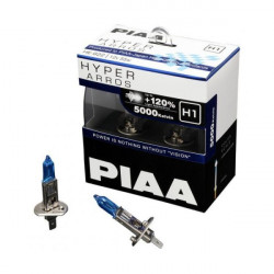 PIAA HE-922 5000K H1 Hyper Arros Halogen Light Bulb 55W (ONE PAIR)