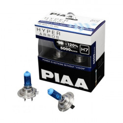 PIAA HE-923 5000K H7 Hyper Arros Halogen Light Bulb 55W (ONE PAIR)