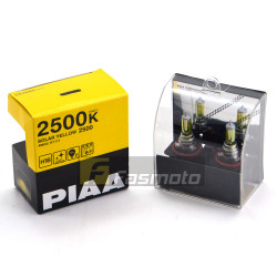 PIAA HY111 2500K H16 Solar Yellow 2500 Halogen Light Bulb 12V 19W Twin Pack