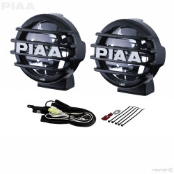 PIAA LP560 DK565BXG 6000K 6" White LED Driving Light Kit 12V 18W ECE SAE 1 Pair