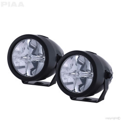 PIAA LP270 DK275X 2.75" 6000K White LED Driving Light Kit 12V 8.5W SAE 1 Pair