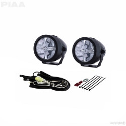 PIAA LP270 DK275X 2.75" 6000K White LED Driving Light Kit 12V 8.5W SAE 1 Pair