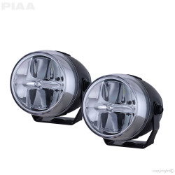 PIAA LP270 DK277X 2.75" 6000K White LED Fog Light Kit 12V 8.5W SAE 1 Pair