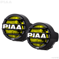 PIAA LP530 DK536G 3.5" Ion Yellow LED Driving Light Kit 9.4W 1 Pair