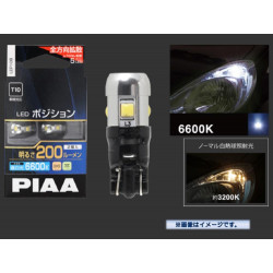 PIAA LEP108 T10 LED 200lm (2.7W) 6000K