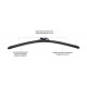 PIAA Si-Tech Flat Silicone Wiper PIAA Si-Tech Flat Silicone Wiper