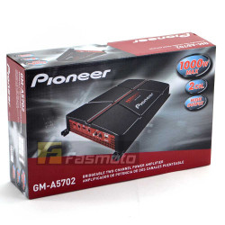 Pioneer GM-A5702 2 Channel Bridgeable Class AB Car Amplifier 150W x 2 at 4 ohm