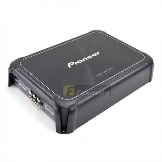 Pioneer GM-D9704 Class FD 4 Channel Amplifier Bass Boos Remote 130W x 4 at 4 ohm Pioneer GM-D9704 Class FD 4 Channel Amplifier Bass Boos Remote 130W x 4 at 4 ohm