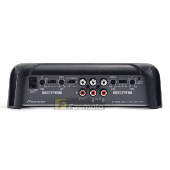 Pioneer GM-D9704 Class FD 4 Channel Amplifier Bass Boos Remote 130W x 4 at 4 ohm Pioneer GM-D9704 Class FD 4 Channel Amplifier Bass Boos Remote 130W x 4 at 4 ohm