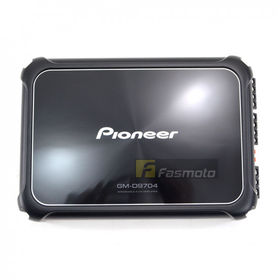 Pioneer GM-D9704 Class FD 4 Channel Amplifier Bass Boos Remote 130W x 4 at 4 ohm