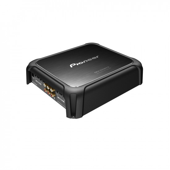 Pioneer GM-DX874 Class FD 4 Channel Amplifier Bass Boost Remote 100W x 4 at 4 ohm, Max 1,200W (High Res Audio Supported) Pioneer GM-DX874 Class FD 4 Channel Amplifier Bass Boost Remote 100W x 4 at 4 ohm, Max 1,200W (High Res Audio Supported)