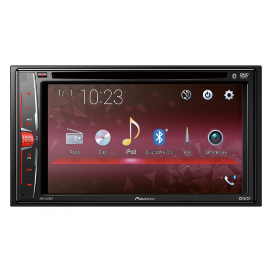 Pioneer AVH-A215BT 6.2" Double DIN DVD CD AV Receiver with Bluetooth