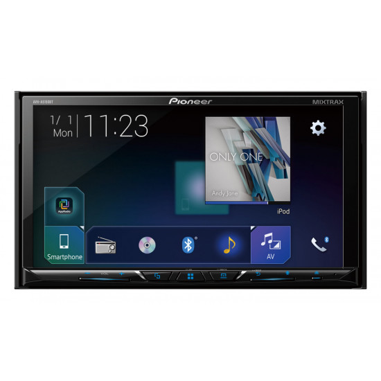 Pioneer AVH-A5150BT 7" Double DIN Full HD Bluetooth DVD CD USB Car AV Receiver