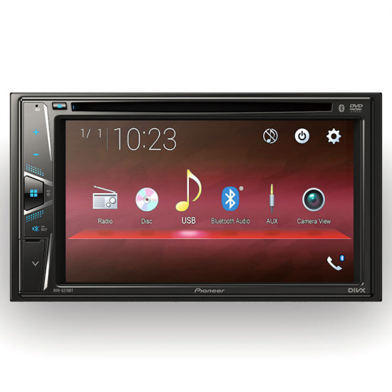 Pioneer AVH-G215BT Double DIN DVD Bluetooth Multimedia Receiver 2 RCA Preouts Pioneer AVH-G215BT Double DIN DVD Bluetooth Multimedia Receiver 2 RCA Preouts