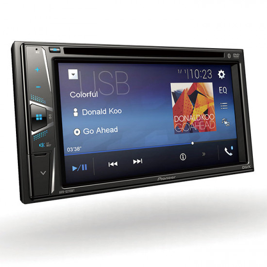 Pioneer AVH-G215BT Double DIN DVD Bluetooth Multimedia Receiver 2 RCA Preouts Pioneer AVH-G215BT Double DIN DVD Bluetooth Multimedia Receiver 2 RCA Preouts