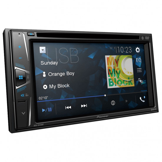 Pioneer AVH-G225BT 6.2" Double DIN DVD Bluetooth Multimedia Receiver 2 RCA Preouts Pioneer AVH-G225BT 6.2" Double DIN DVD Bluetooth Multimedia Receiver 2 RCA Preouts