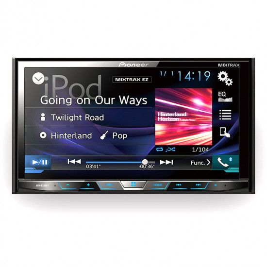 Pioneer AVH-X595BT 7" Bluetooth Double DIN DVD CD Car AV Receiver MIXTRAX