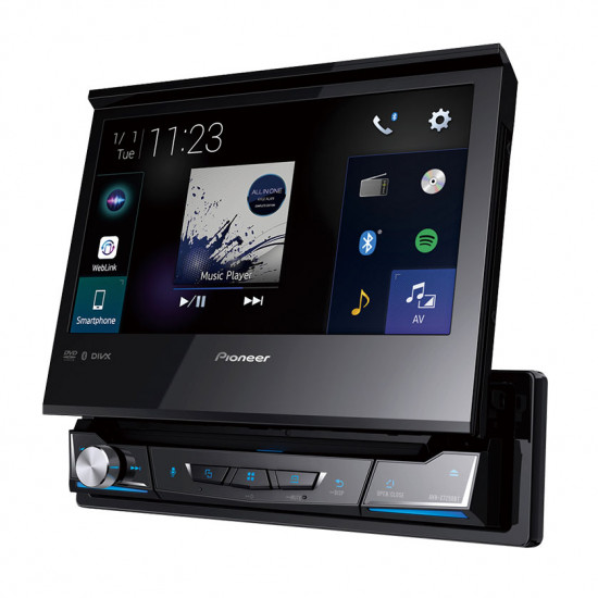 Pioneer AVH-Z7250BT 7" Single DIN Apple CarPlay Android Auto WebLink Bluetooth