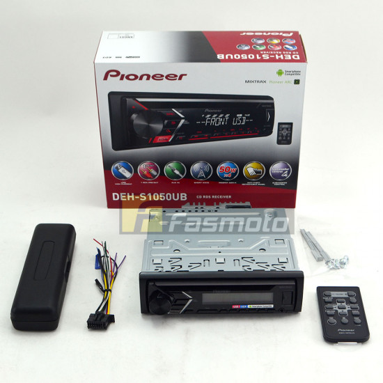 Pioneer DEH-S1050UB Single DIN CD USB Shortwave RDS Radio 1 Pre-out Receiver