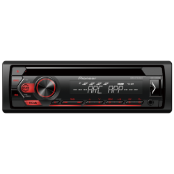 Pioneer DEH-S1250UB Single DIN CD USB Shortwave RDS Radio 2 Pre-out Receiver