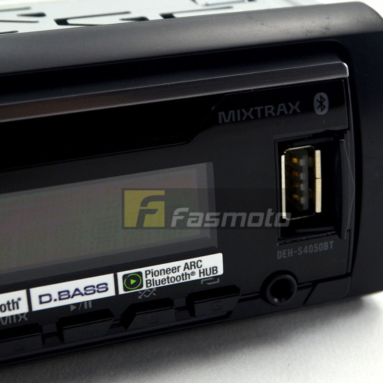 Pioneer DEH-S4050BT Single DIN Dual Bluetooth FLAC CD USB Shortwave Receiver Pioneer DEH-S4050BT Single DIN Dual Bluetooth FLAC CD USB Shortwave Receiver
