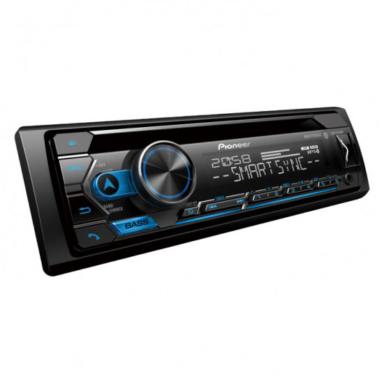 Pioneer DEH-S4250BT Single DIN SmartSync Bluetooth FLAC CD USB Shortwave Receiver