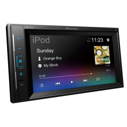 Pioneer DMH-A245BT 6.2" Double DIN Touchscreen AV Receiver with Morroring by Weblink Cast