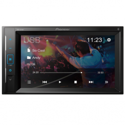 Pioneer DMH-A245BT 6.2" Double DIN Touchscreen AV Receiver with Morroring by Weblink Cast