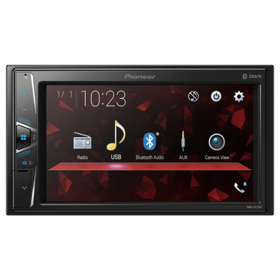 Pioneer DMH-G225BT 6.2" Double DIN Touchscreen Bluetooth USB AV Receiver Pioneer DMH-G225BT 6.2" Double DIN Touchscreen Bluetooth USB AV Receiver