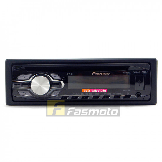 Pioneer DVH-345UB Single DIN DVD Receiver with Front USB Port and Front AUX-In Pioneer DVH-345UB Single DIN DVD Receiver with Front USB Port and Front AUX-In