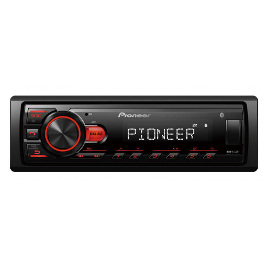 Pioneer MVH-S145BT CD-less Bluetooth USB FLAC Media Receiver