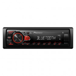 Pioneer MVH-S235BT Single DIN Bluetooth Digital Media Receiver (No CD)