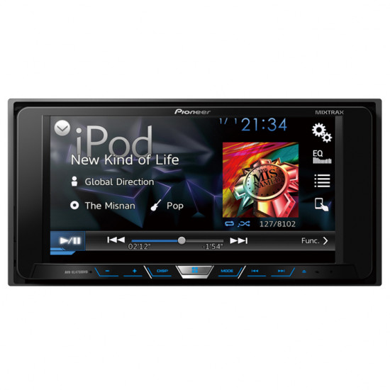 Pioneer AVH-XL4750DVD 7" 200mm Wide DVD CD USB Car Stereo AV Receiver for Toyota