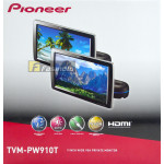 Pioneer TVM-PW910T 9" HD Headrest Monitor HDMI (NTSC only) RCA Input (1 Pair)